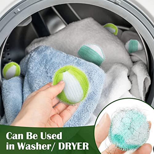Thumbnail 4 de PAPOIYA 12PCS Laundry Balls: Reusable Pet Hair Remover for Laundry