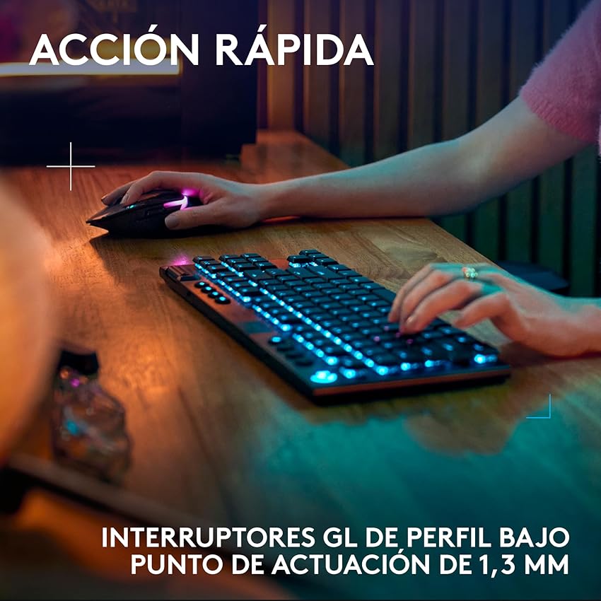 Thumbnail 2 de Logitech G G915 X TKL teclado gaming inalámbrico ⌨