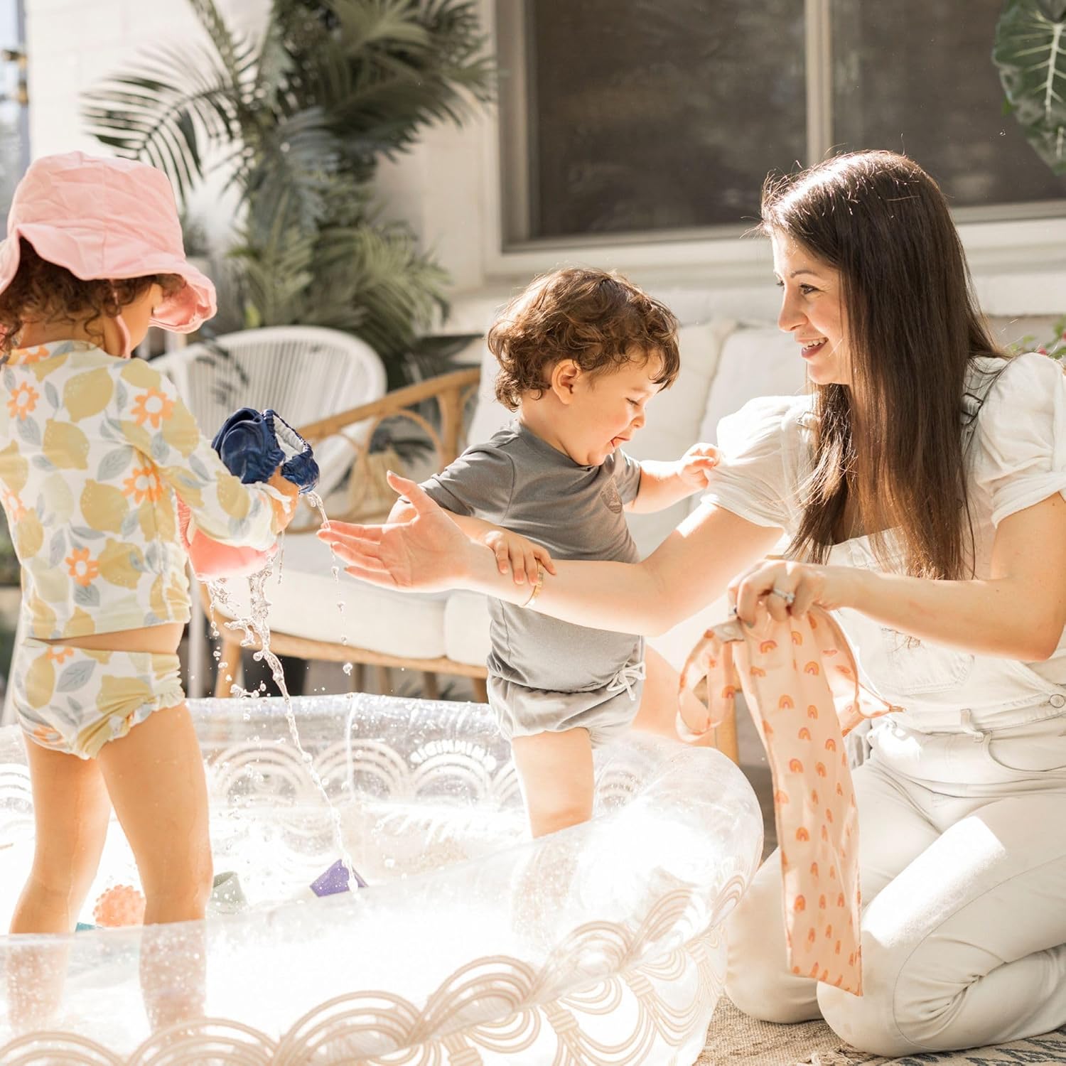 Detalle 2 de Tiny Twinkle Waterproof Wet Bag 2-Pack: Reusable Travel Wet/Dry Bags for Babies