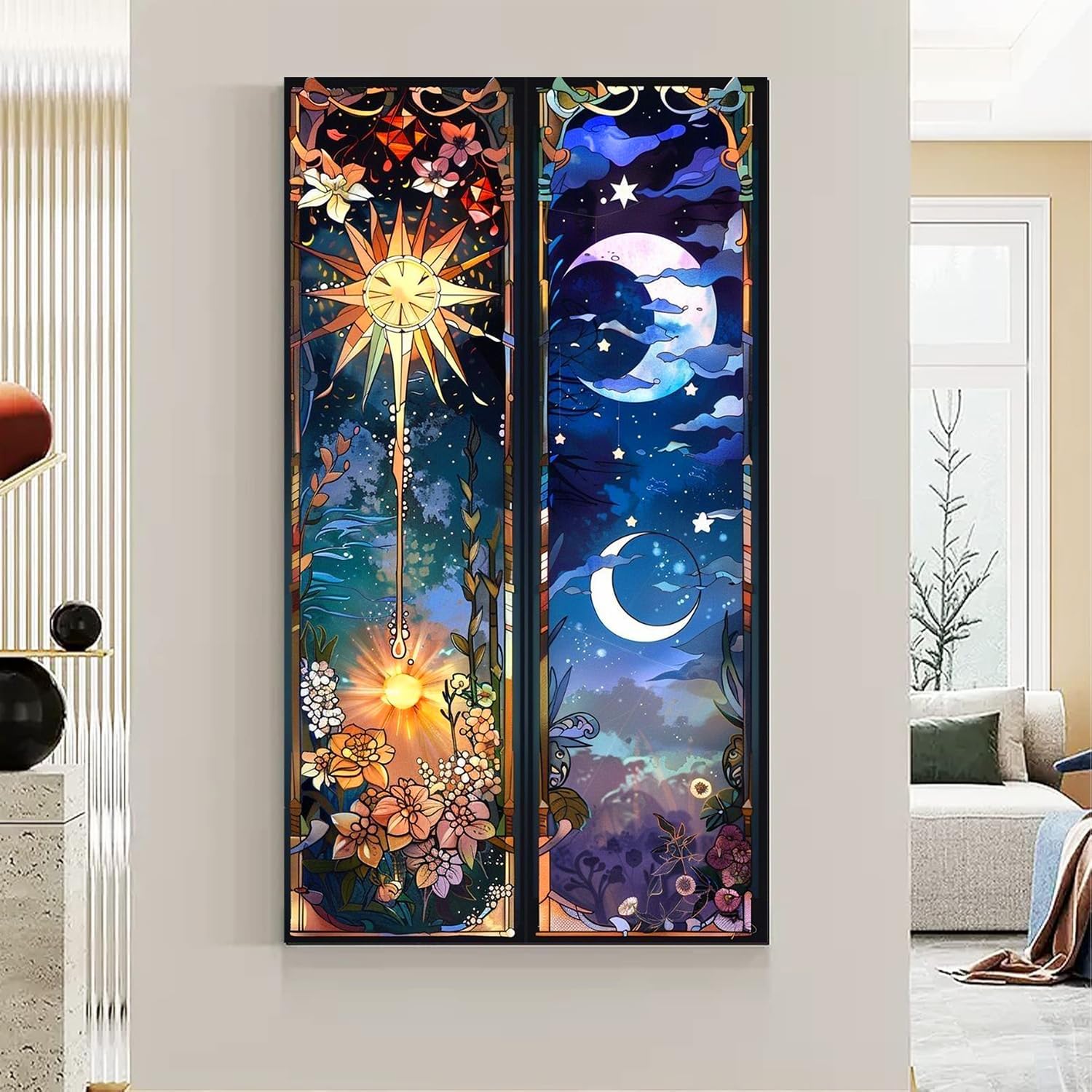 Detalle 2 de Axquilon Diamond Painting Kit, 16x28-Inch