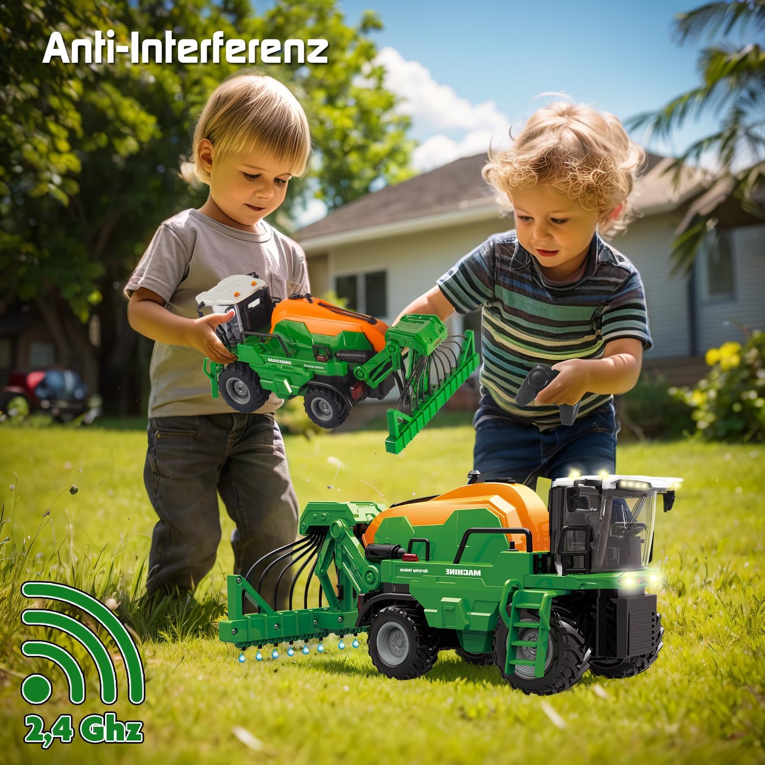Thumbnail 6 de Trattore Telecomandato per Bambini con Irrigatore