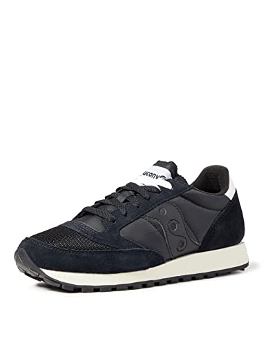 Detalle de Saucony Jazz Original Vintage Sneaker da Uomo - Nero, 43 EU