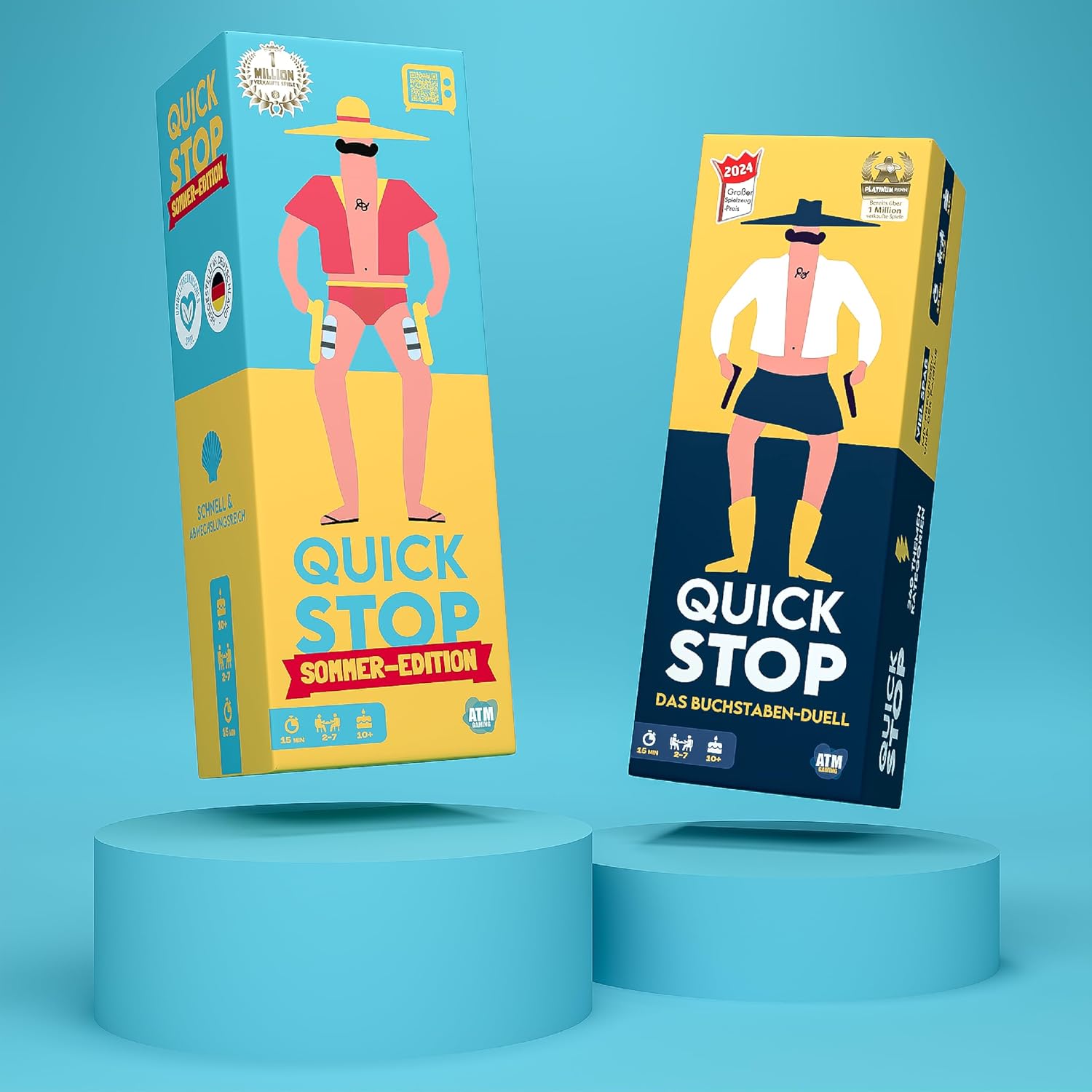 Thumbnail 6 de ATM Gaming Quickstop – Das Buchstaben-Duell – Sommer-Edition