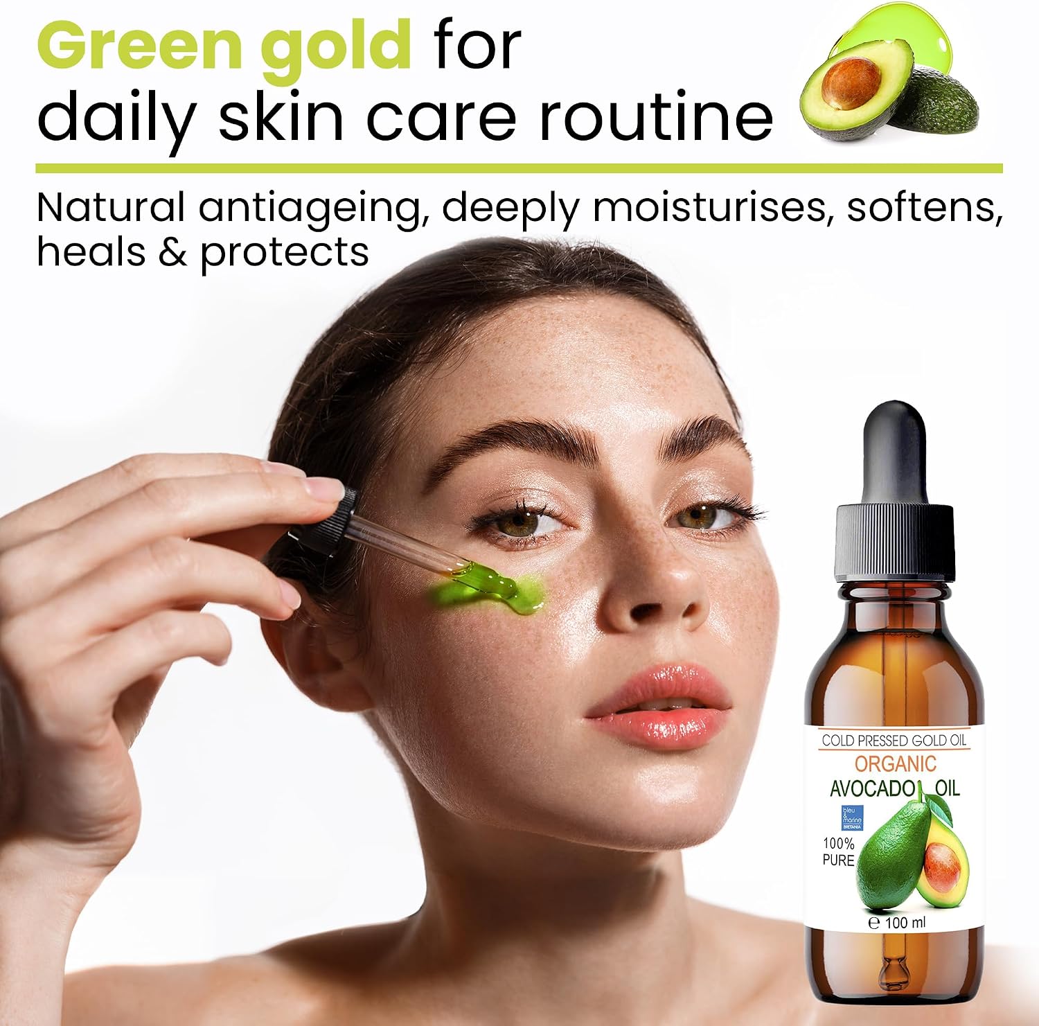 Detalle 2 de Huile d'avocat bio 1000 ml