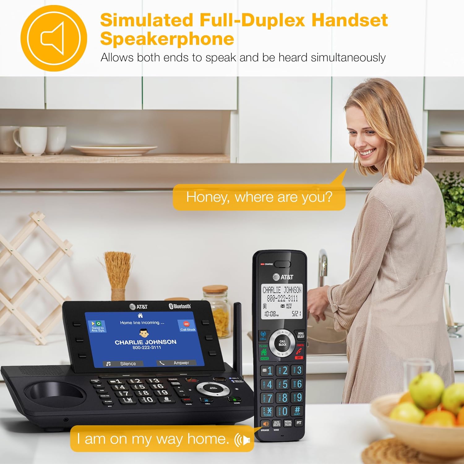 Thumbnail 6 de AT&T DLP73490 5" Color Display Cordless Phone 📞