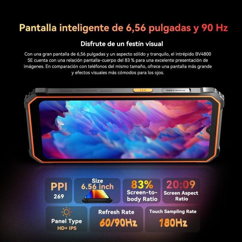 Thumbnail 2 de Blackview BV4800 SE 4G 4GB/64GB 6.56" Verde: ficha clara para quien busca durabilidad en móvil