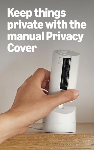 Thumbnail 3 de Ring Pan-Tilt Indoor Camera: 360° Pan, 169° Tilt, Plug-In Pet Security with Two-Way Talk