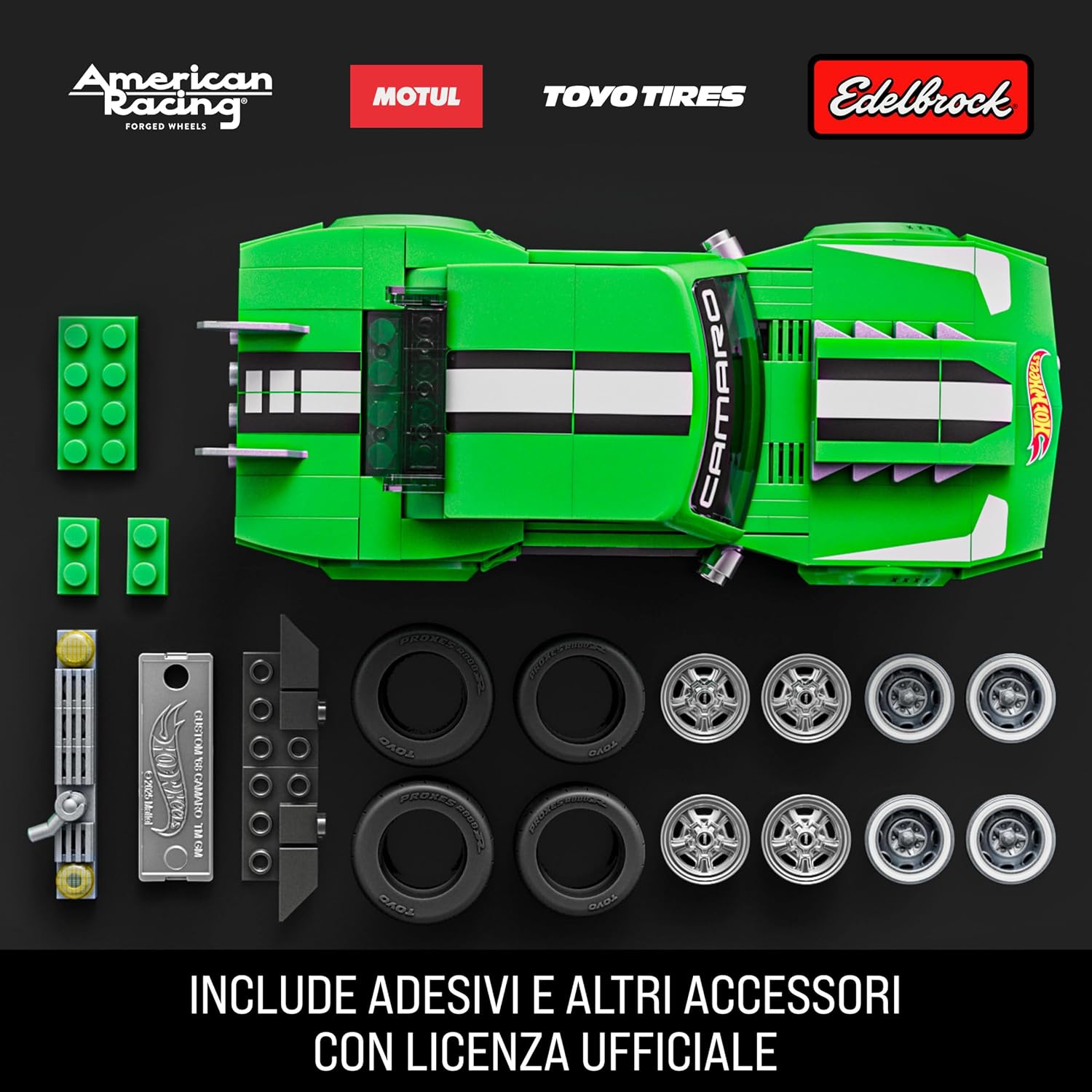 Detalle 2 de Mattel Brick Shop Custom ’68 Camaro 289 pezzi