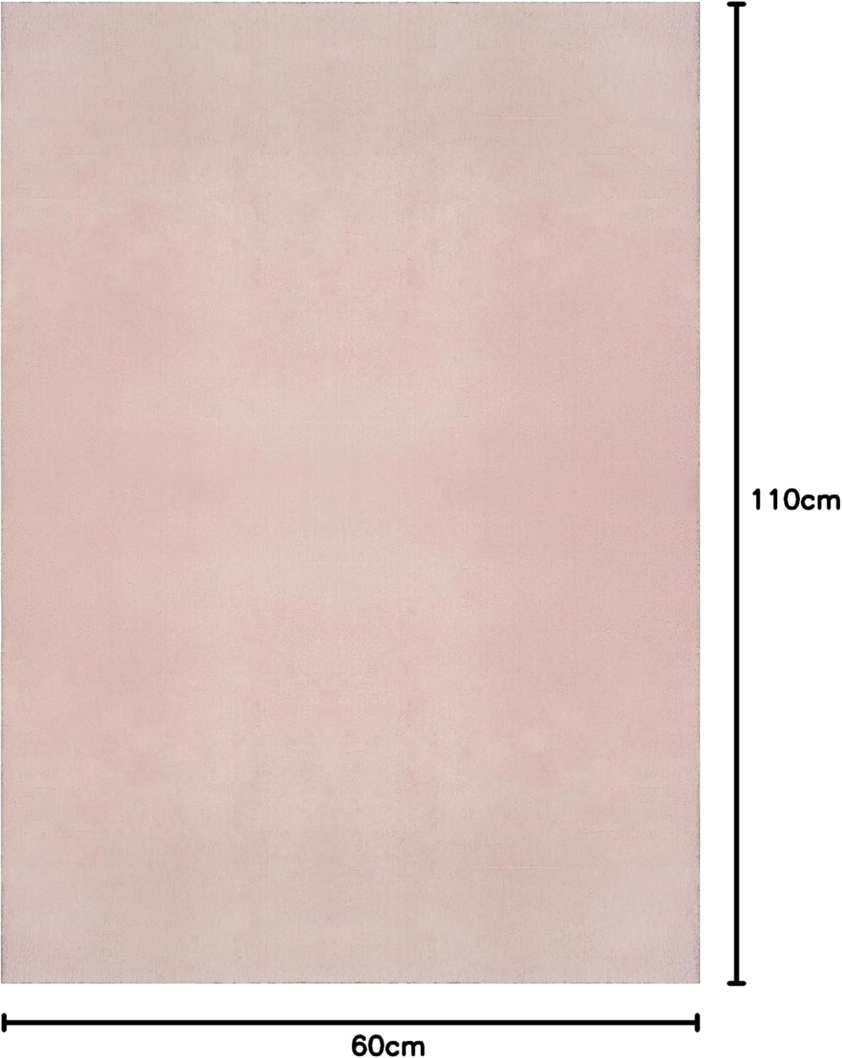 Thumbnail 1 de The Carpet Relax - Alfombra Moderna Blush 60x110 cm