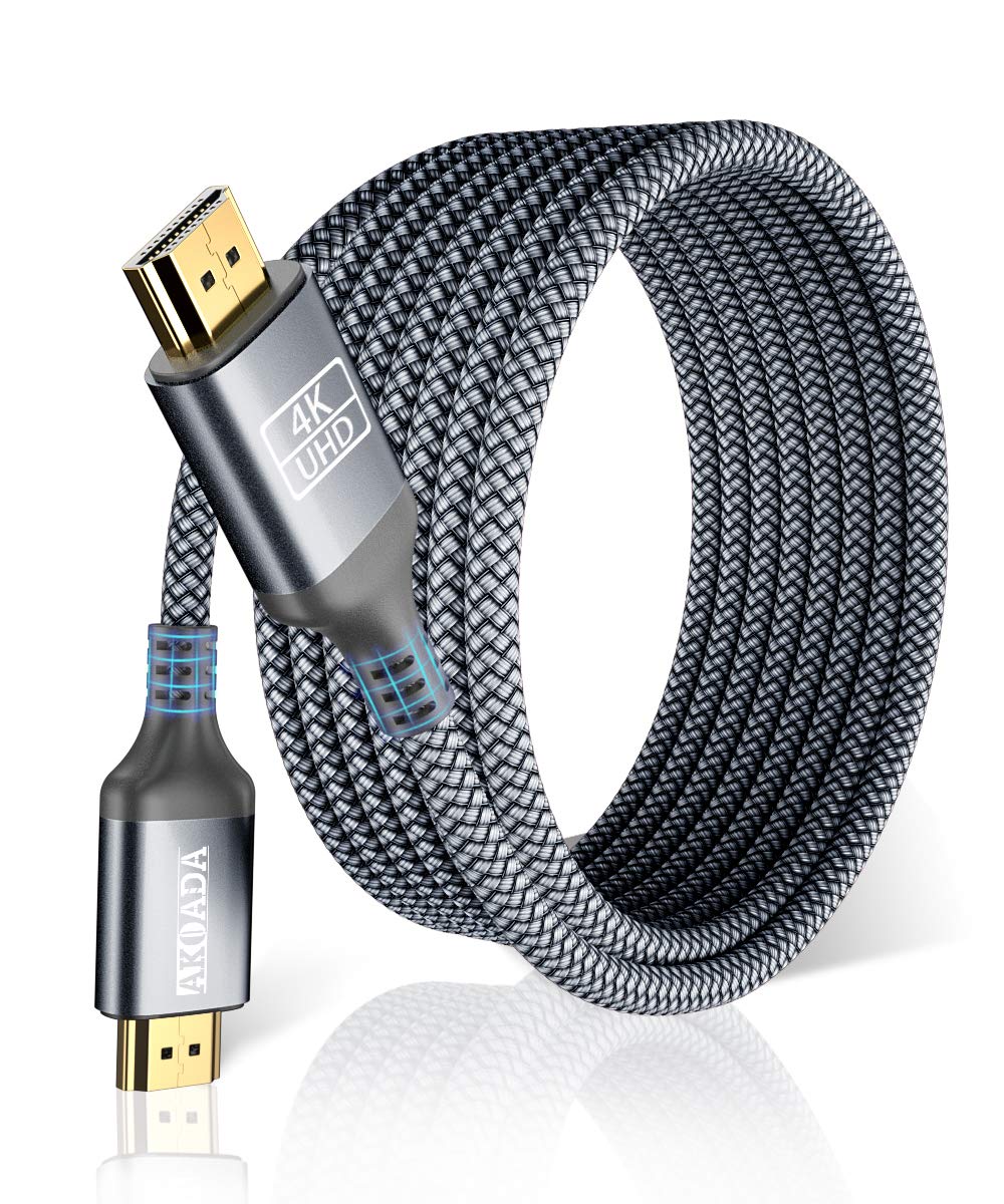 Thumbnail 6 de AkoaDa 4K HDMI-Kabel 15 m (High Speed, HDMI 2.0, 4K@60 Hz, 18 Gbit/s, ARC) – für TV, Konsole & Heimkino
