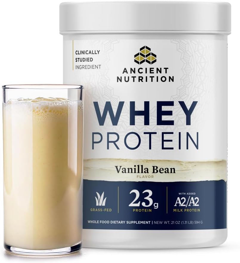 Detalle de Ancient Nutrition Whey Protein, 20 Servings