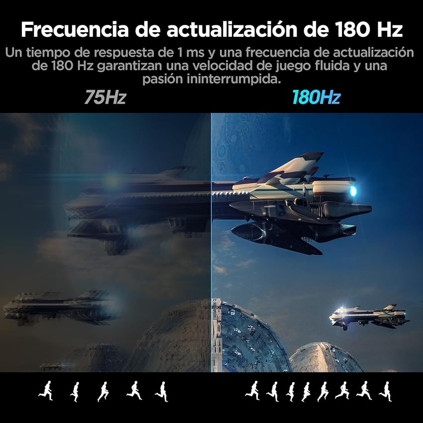 Thumbnail 4 de KOORUI Monitor 27" Curvo 180 Hz FHD