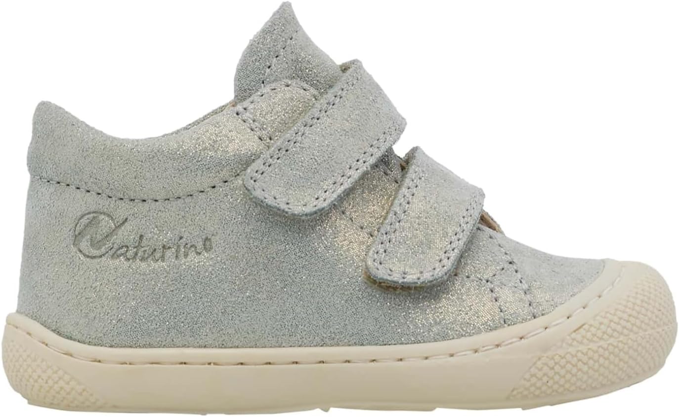 Detalle 2 de Naturino Scarpine Primi Passi in Suede con Stampa Pony – Strappo e suola in gomma