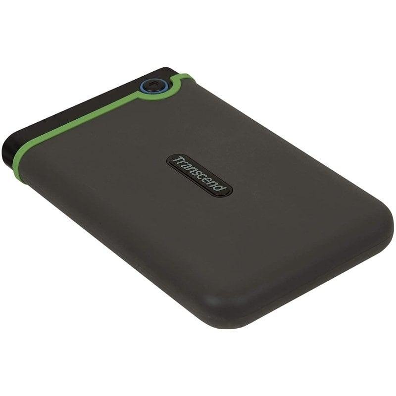 Detalle 2 de Transcend StoreJet 2.5" 2TB USB 3.1 Gris: protección y velocidad para tus datos