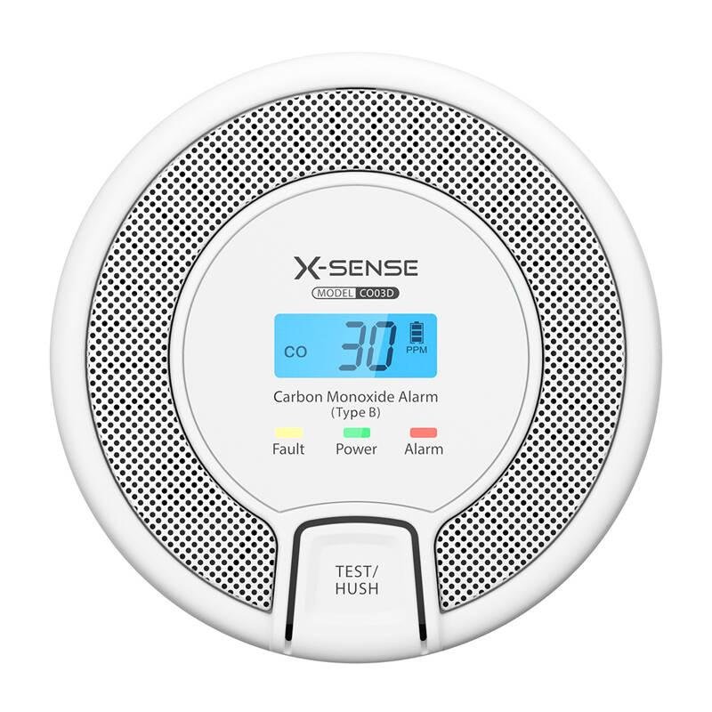 Detalle 2 de X-Sense CO03D Detector de CO Autónomo