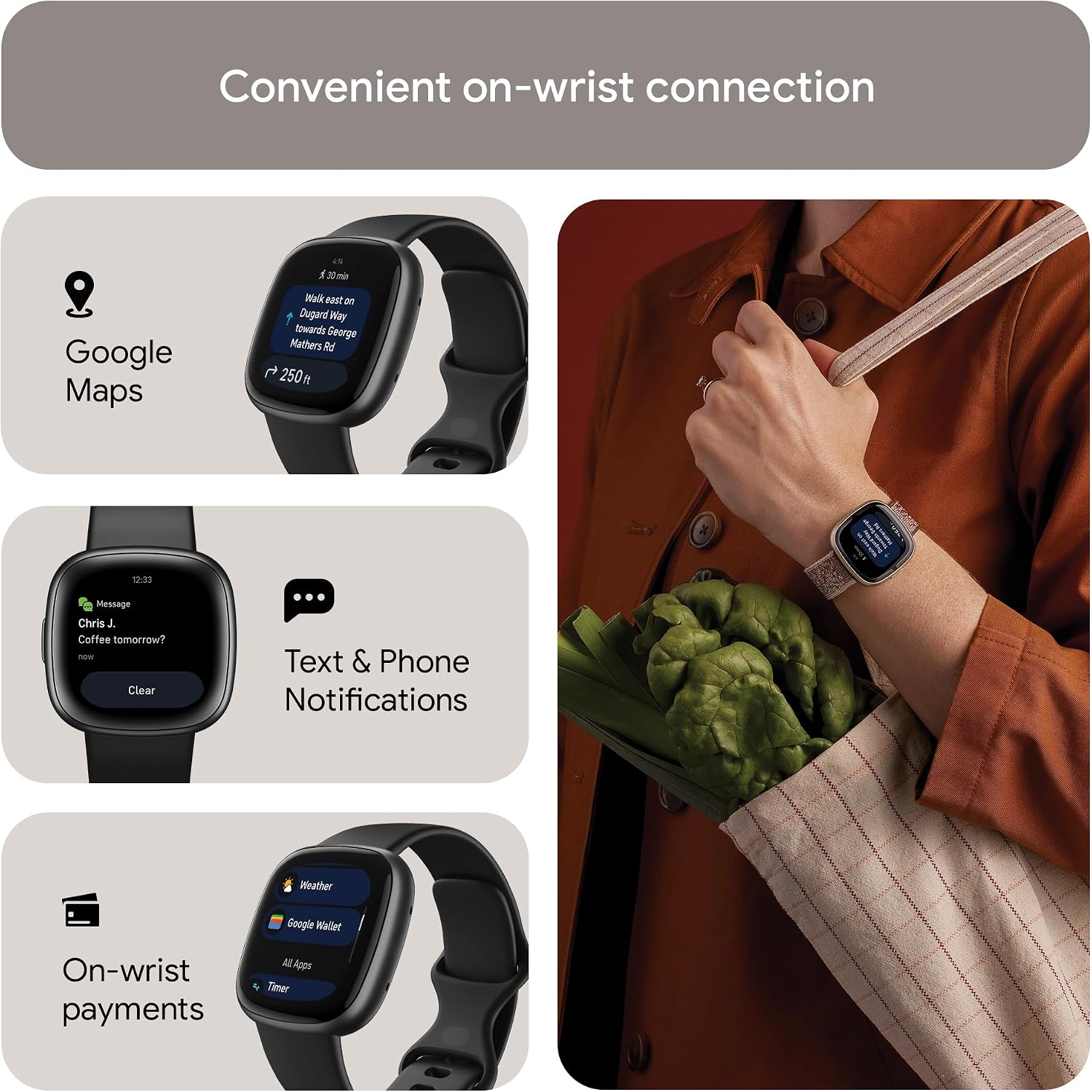 Thumbnail 3 de Fitbit Versa 4 with Google Health: a pragmatic look for everyday fitness tracking