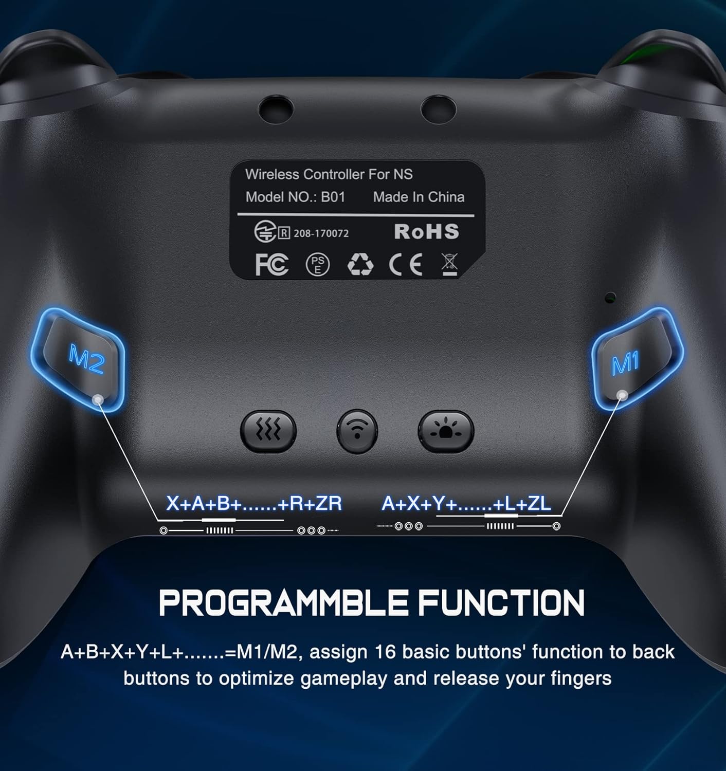 Detalle 2 de Wireless Switch Controller 1000mAh
