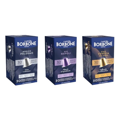 Detalle de Caffè Borbone Kit Degustación 90 cápsulas de aluminio