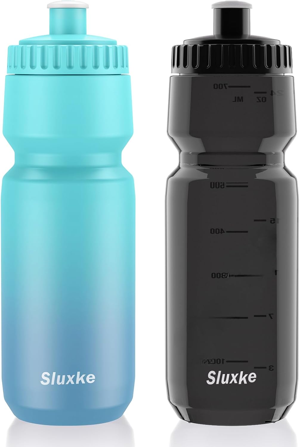 Detalle de SLUXKE BBOTTLE03 24 oz Cycling Water Bottle 2-Pack, BPA-Free PP5