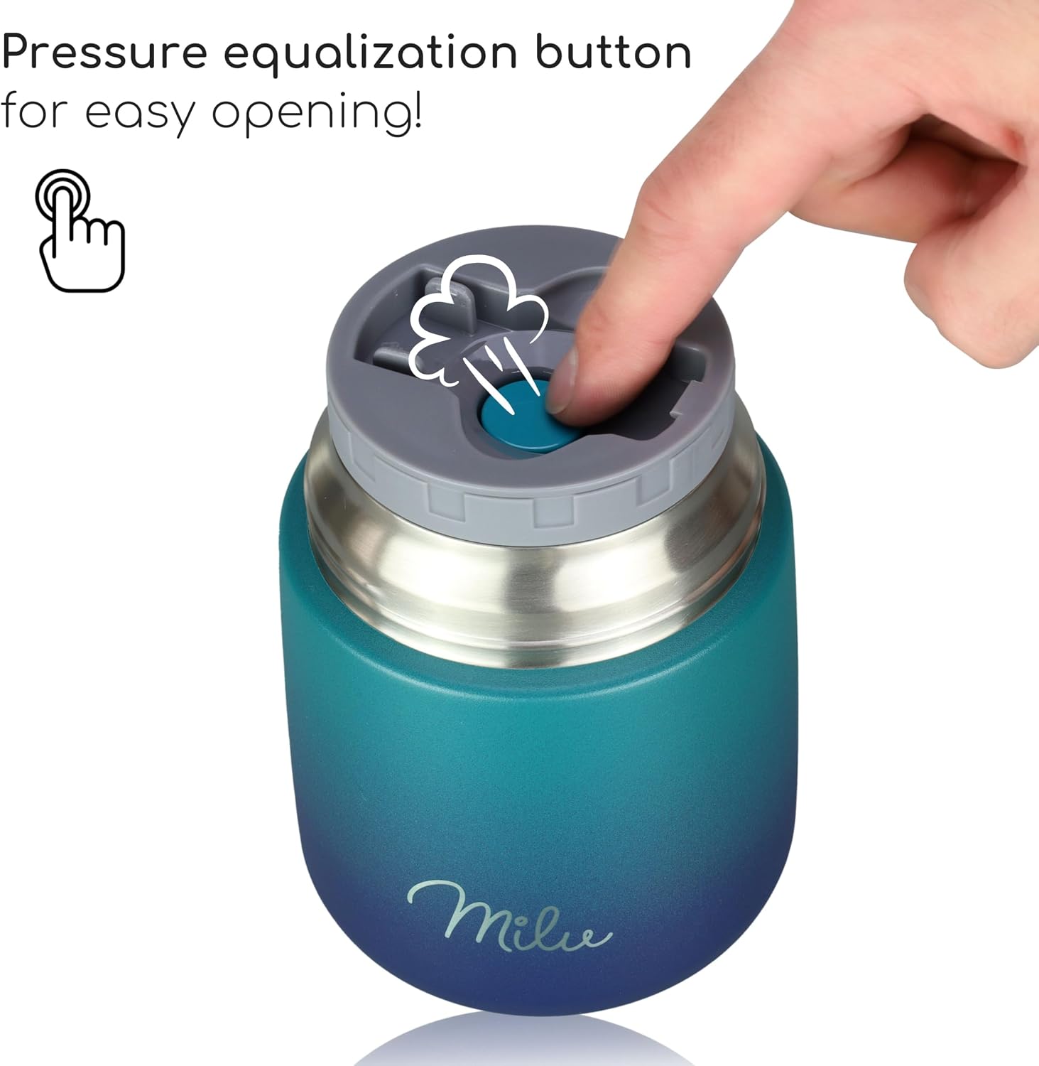 Thumbnail 5 de Milu Thermo Food Flask 450ml insulated jar