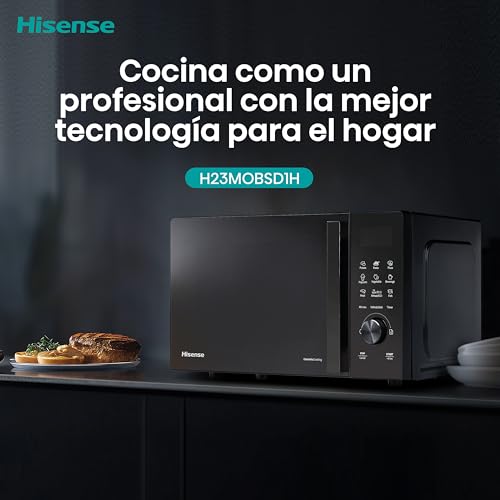Thumbnail 12 de Hisense H23MOBSD1H microondas digital con grill de 23 L y 800 W