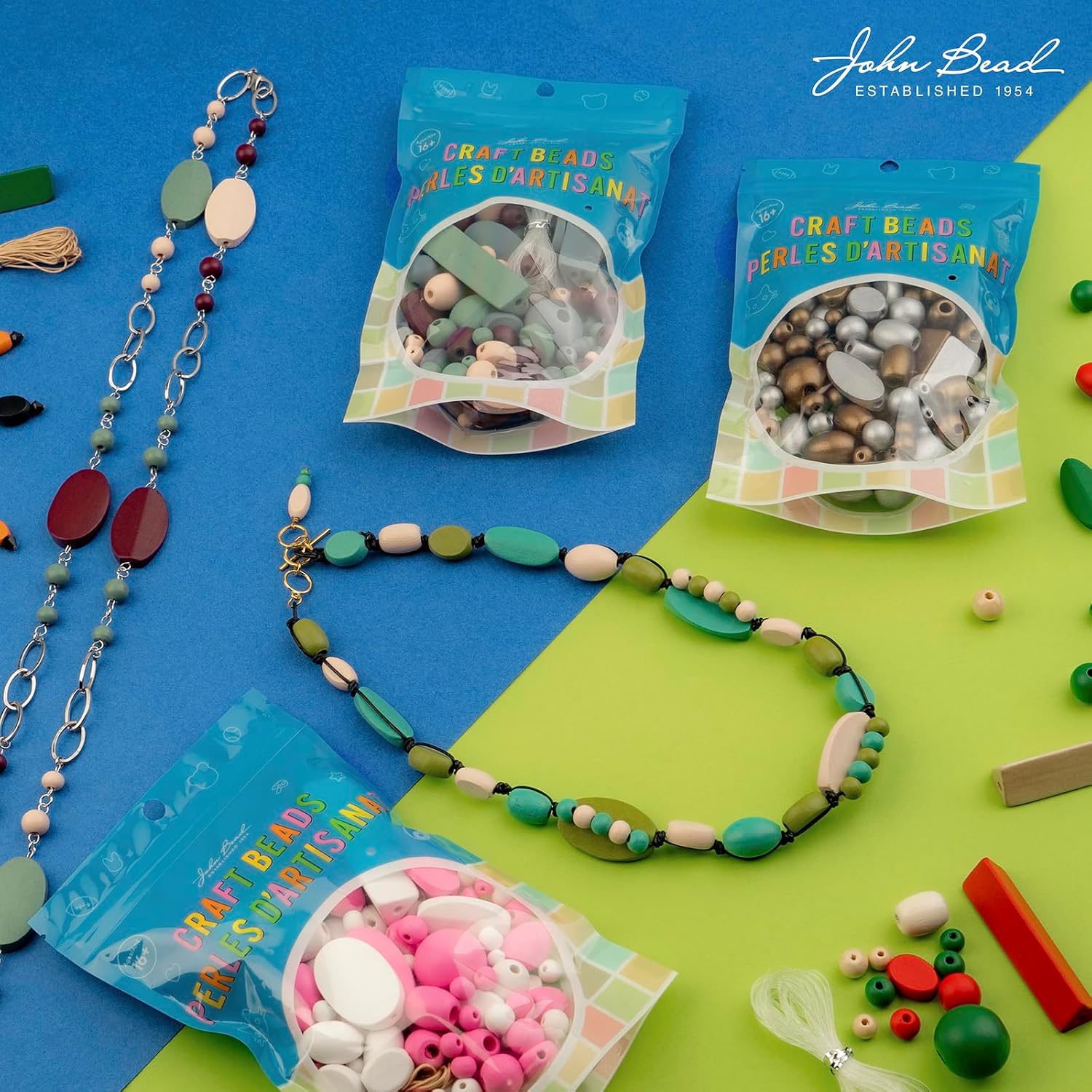 Detalle de John Bead Craft Beads 90g