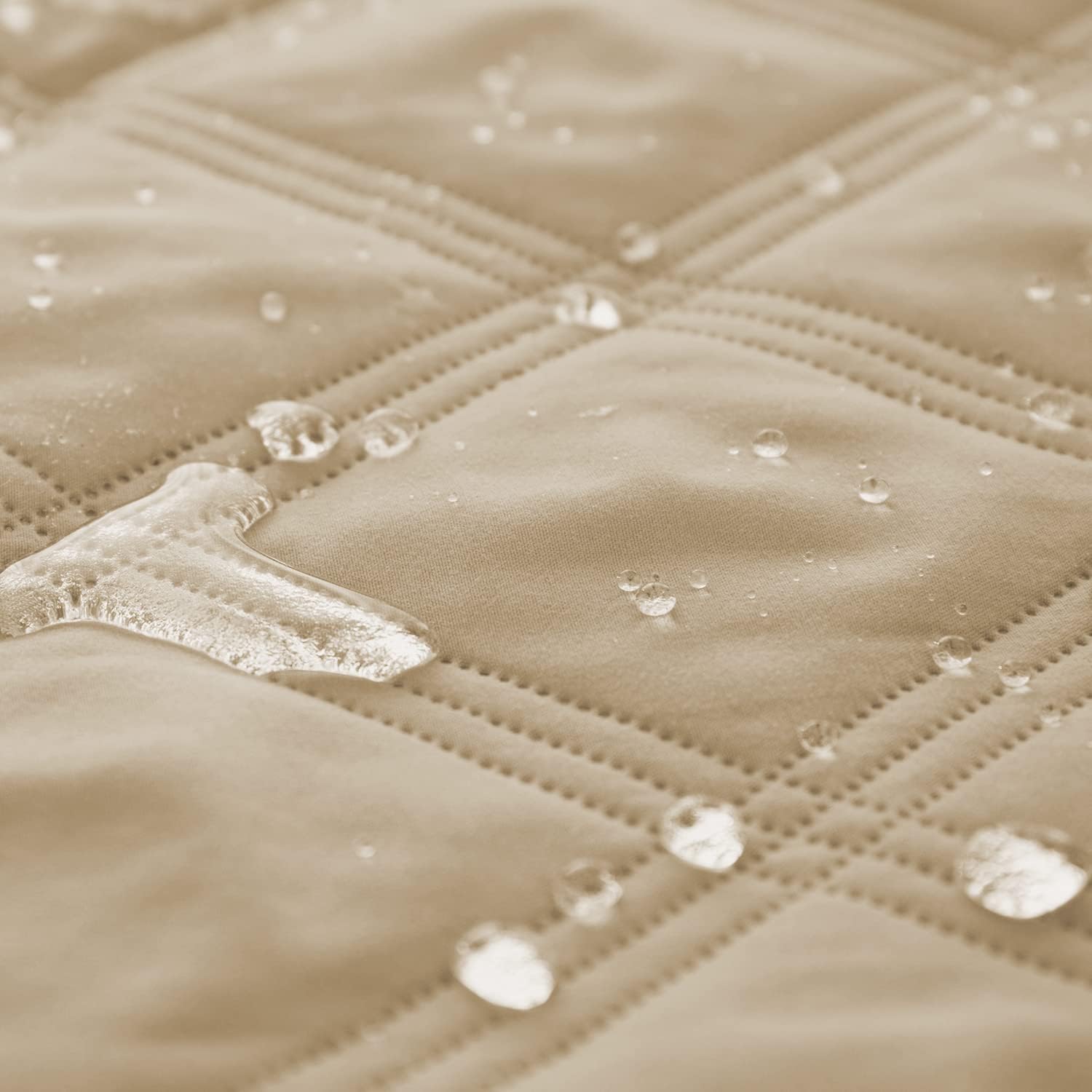 Detalle de Ameritex Waterproof Dog Bed Cover, Anti-Slip Microfiber Furniture Blanket