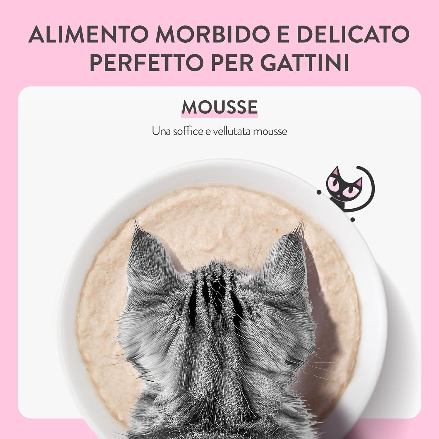 Thumbnail 6 de Schesir Baby: Filettini di Pollo con Fegato in Mousse per Gattini – 12x70 g