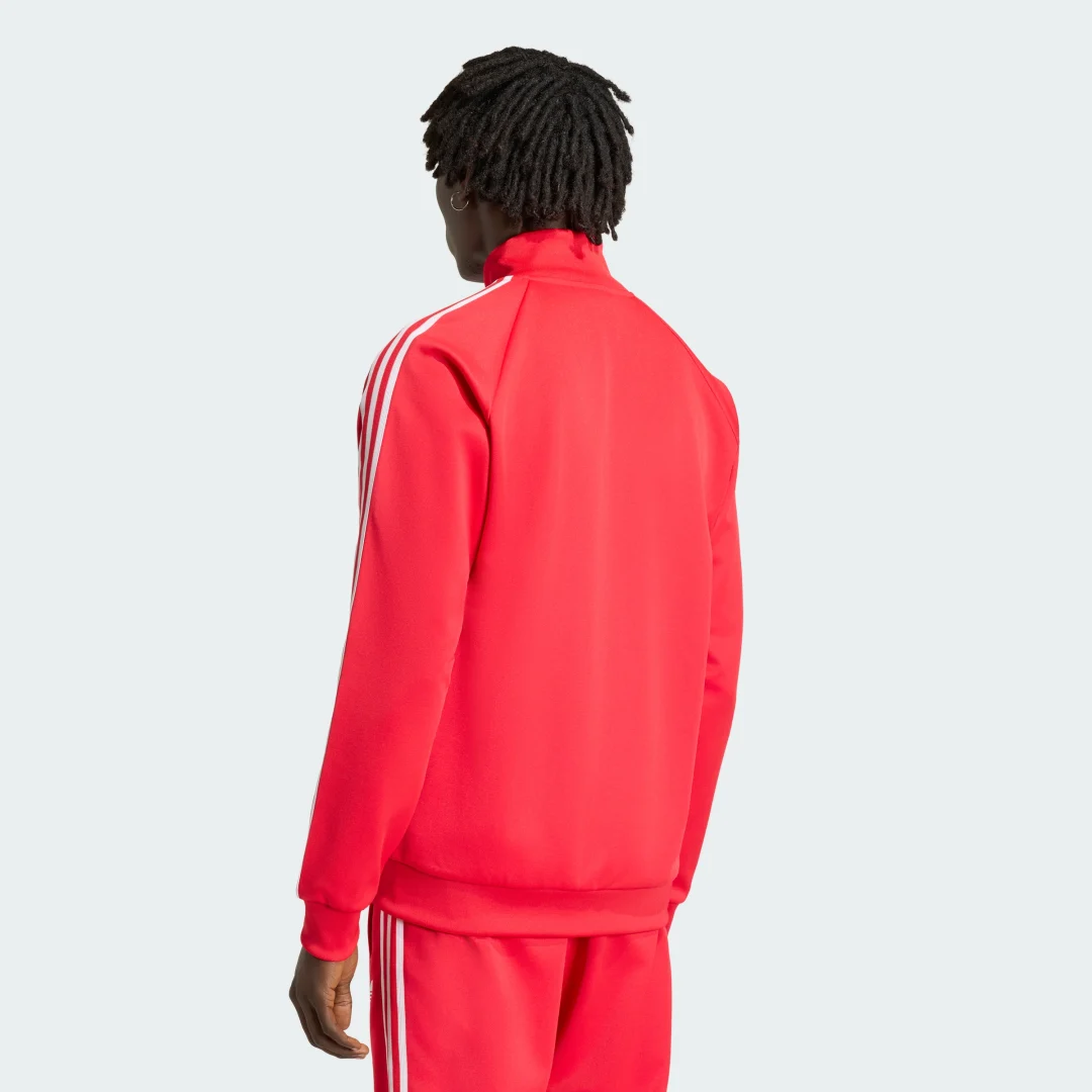 Detalle de Sudadera Liverpool FC Originals de Adidas – Rojo