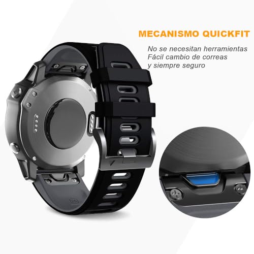 Thumbnail 1 de NotoCity correa Garmin Fenix 8 51 mm 26 mm