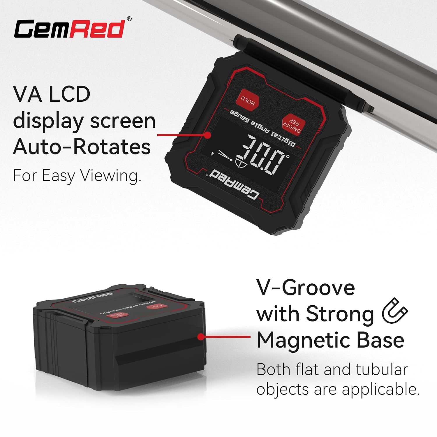 Detalle de GemRed Digital Angle Gauge DAG-V1