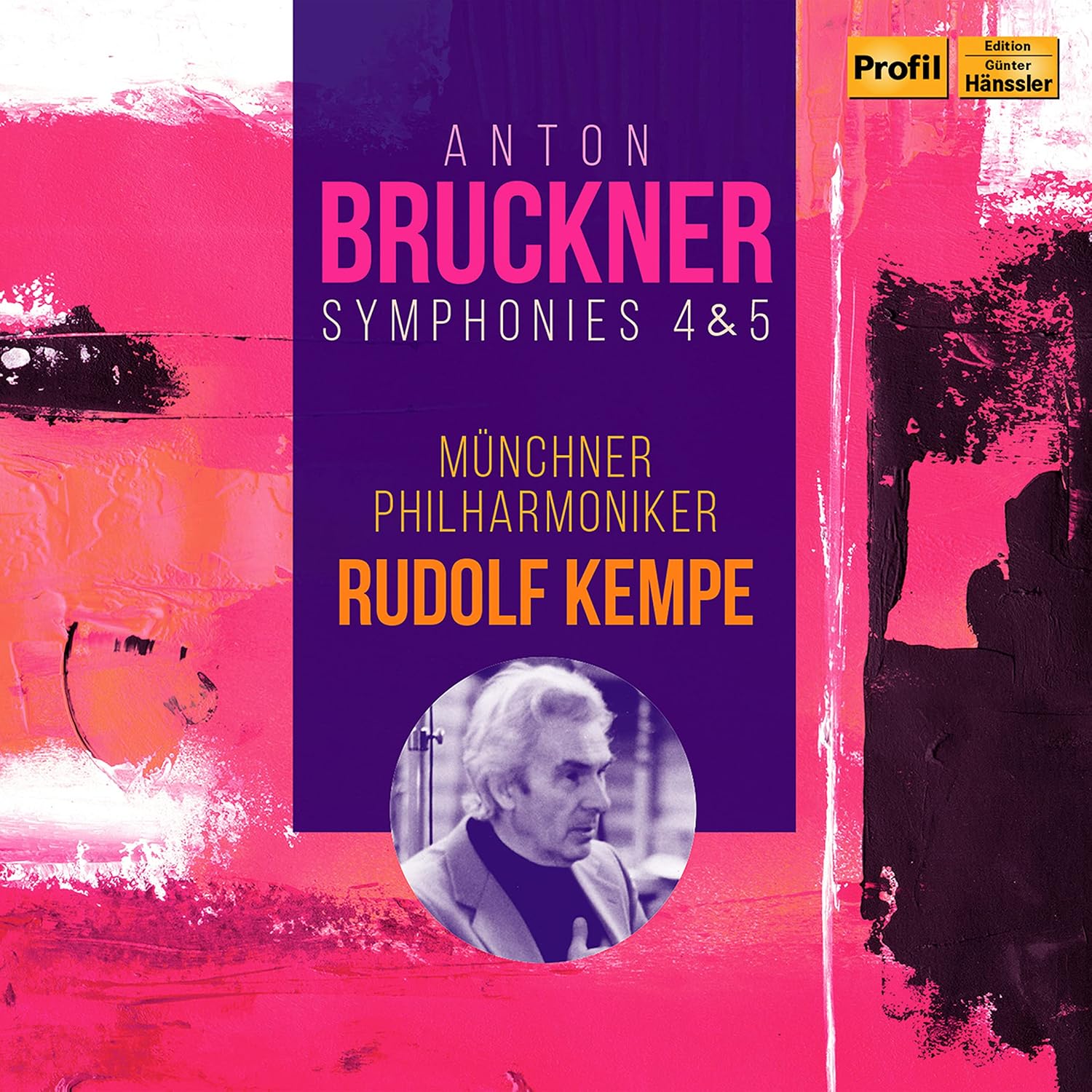 Detalle de Bruckner: Symphonies 4 & 5 Audio CD with Rudolf Kempe and Munich Philharmonic