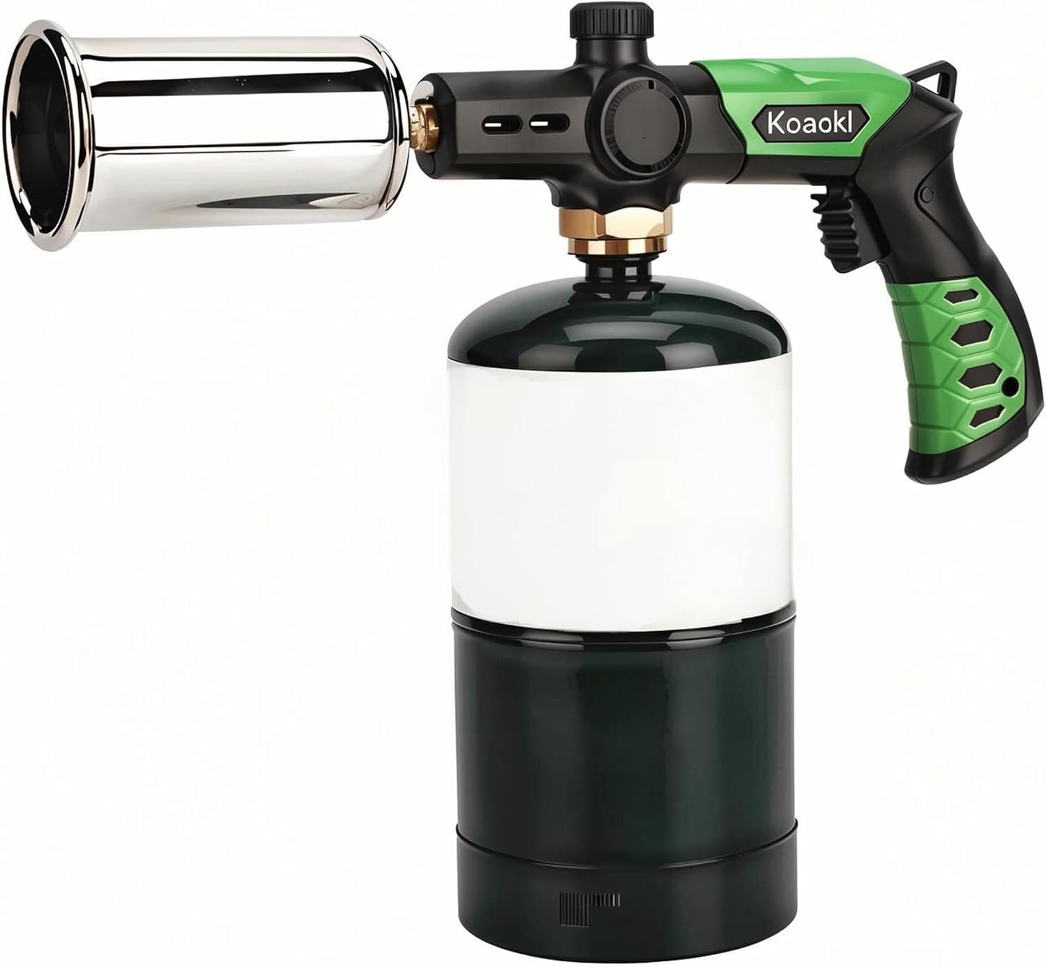 KOACKL Propane Torch Head Kitchen Blow Torch Gun with Igniter (Propane Tank Not Included)