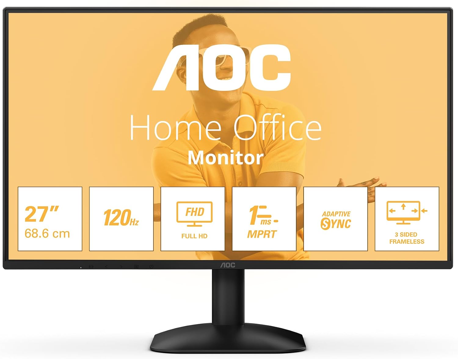 Thumbnail 1 de AOC 27B31H Monitor 27" Full HD 120 Hz