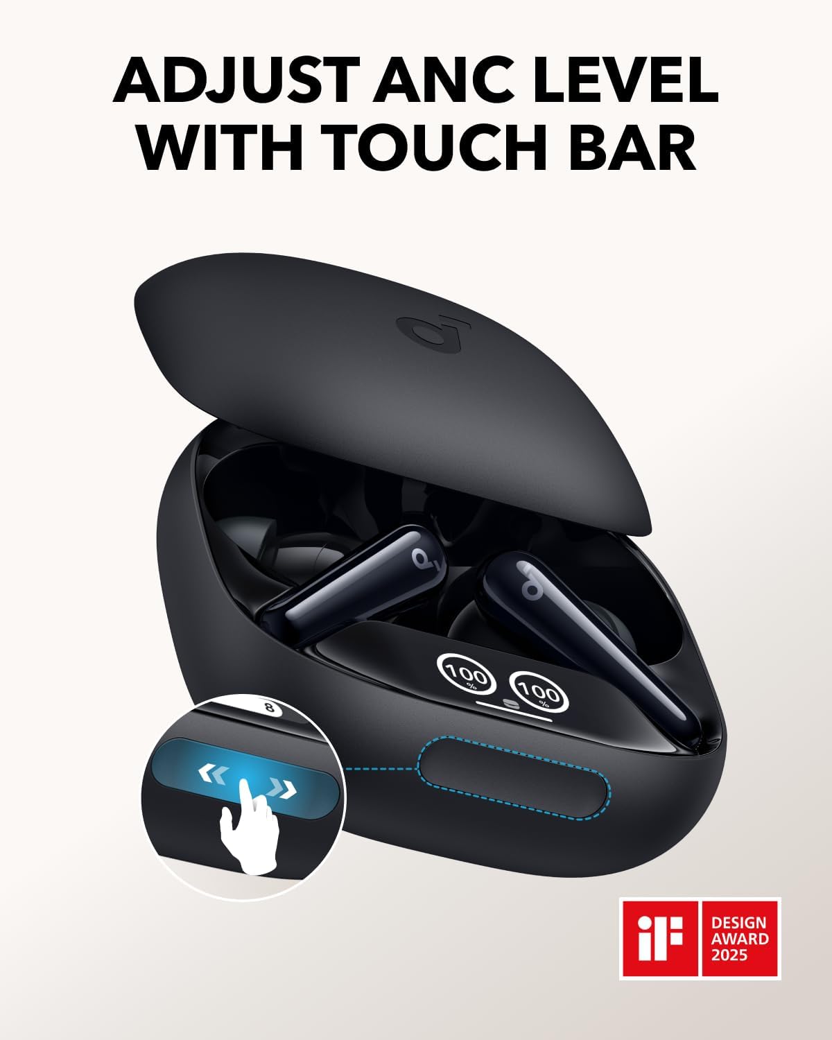 Detalle 2 de Soundcore Liberty 4 Pro 7 sensores