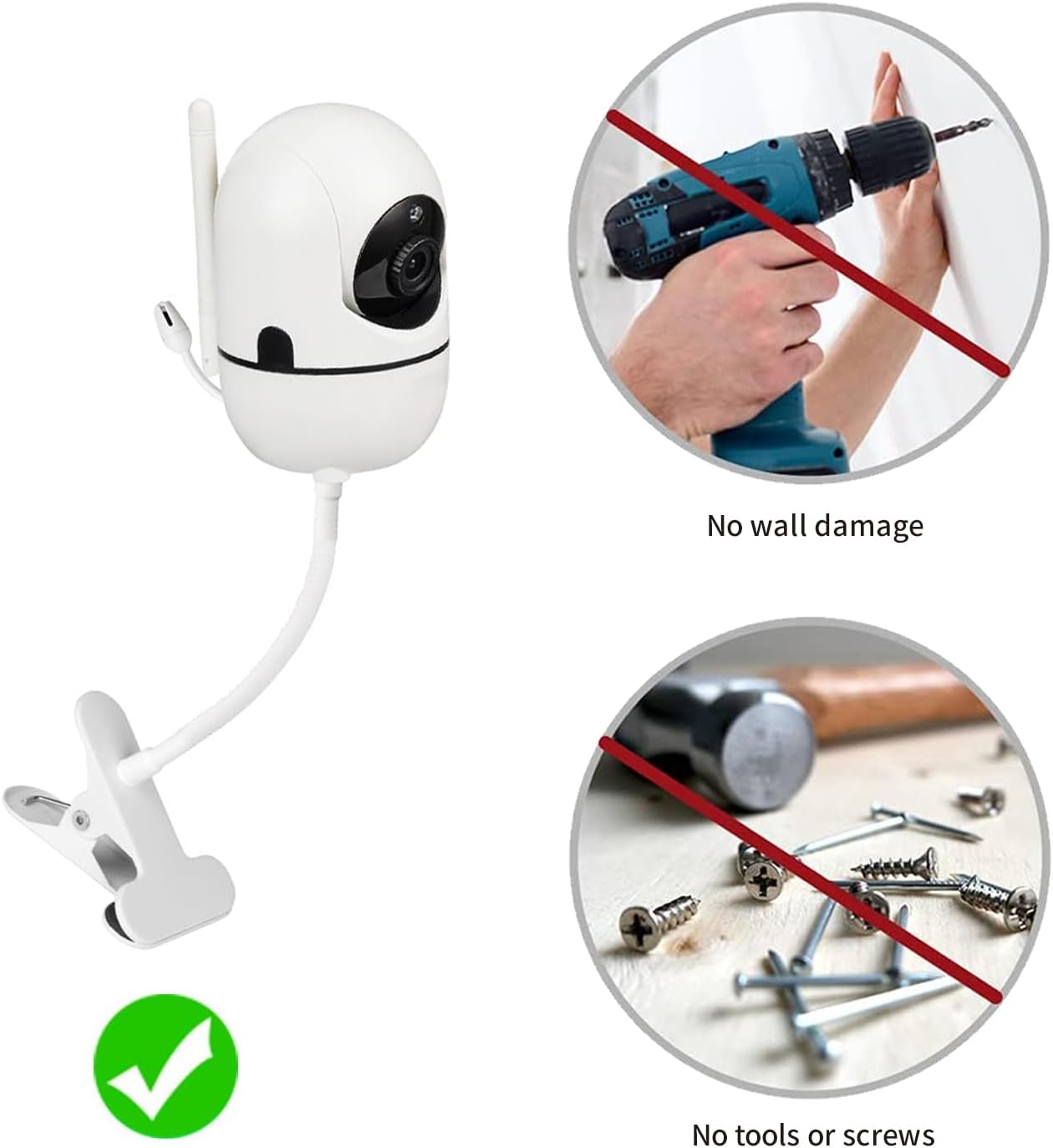 Thumbnail 5 de Tonton Baby Monitor Mount 23 cm gooseneck