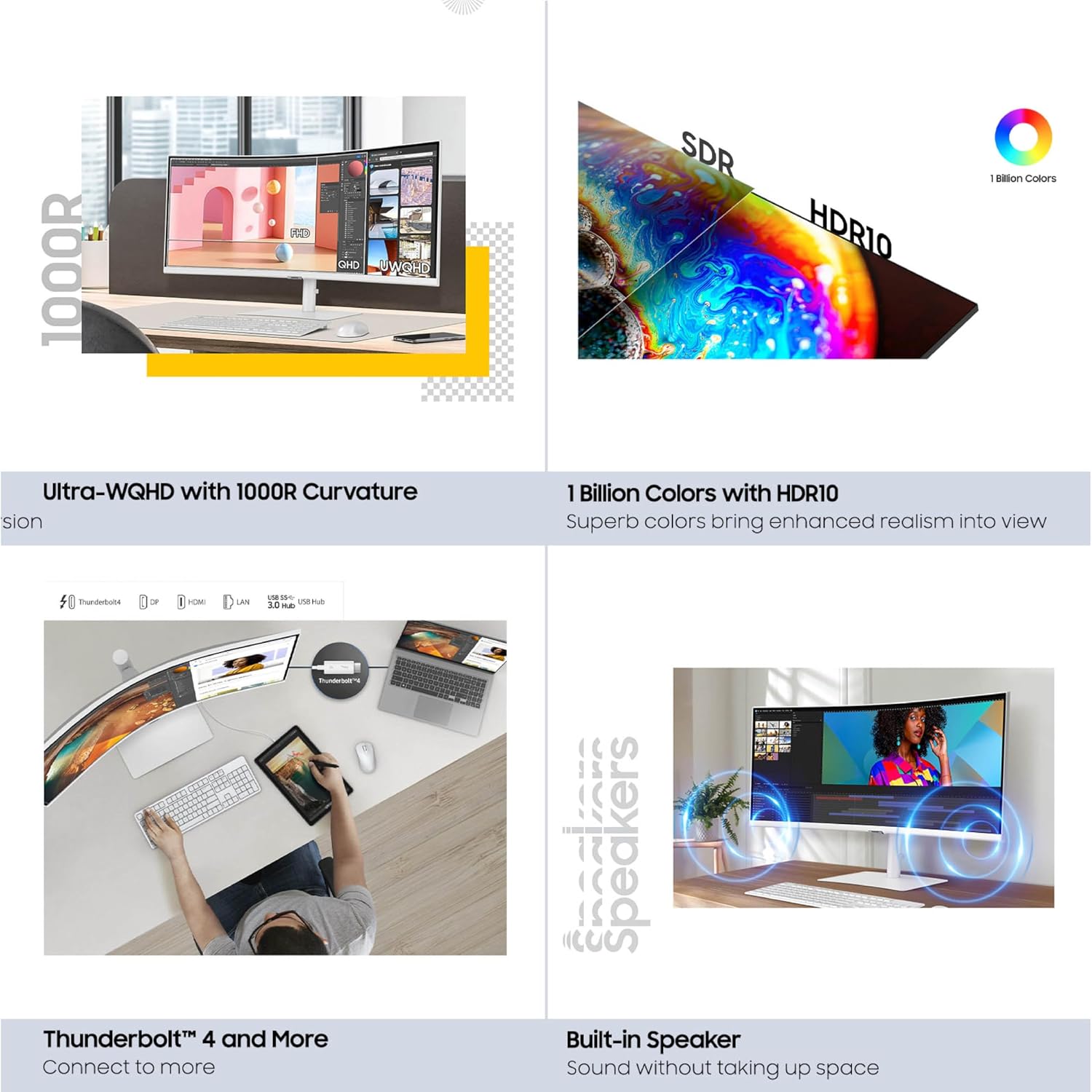 Thumbnail 6 de Samsung 34-inch curved monitor