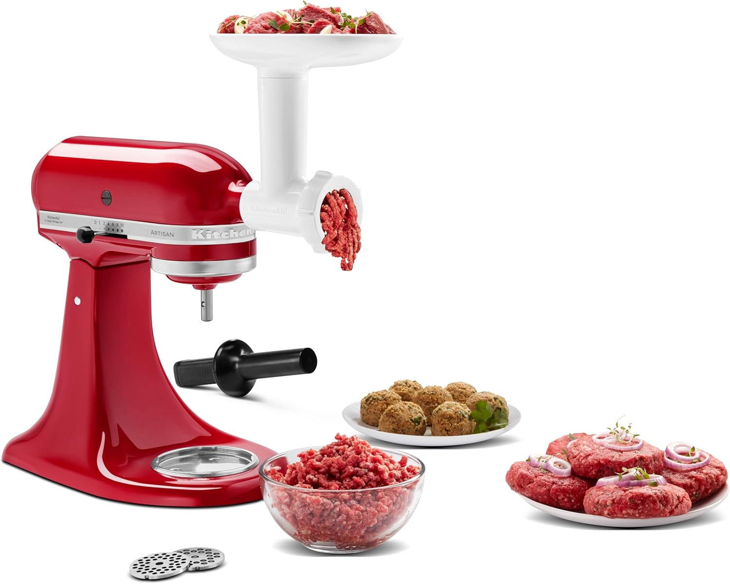 Detalle 1 de KitchenAid 5KSM2FPPC Kit de Accesorios Omnifood 🍽