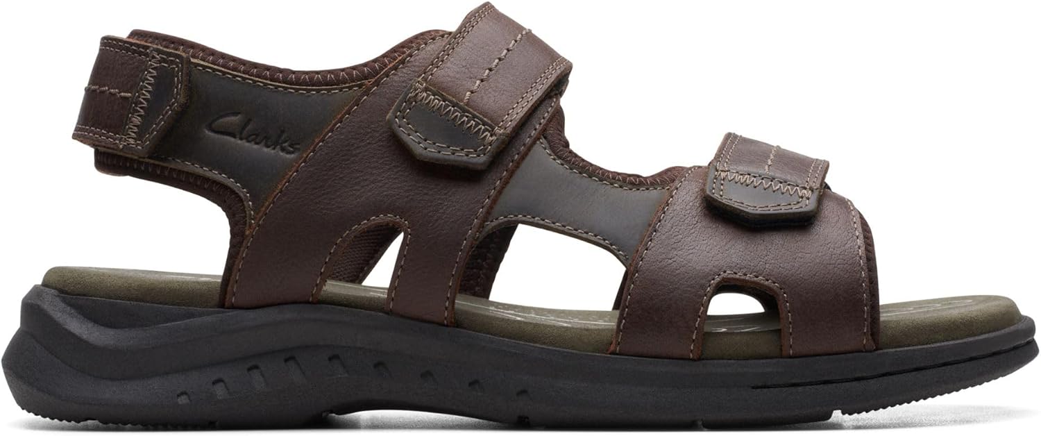 Thumbnail 1 de Clarks Walkford Walk sandale sport en cuir souple pour homme