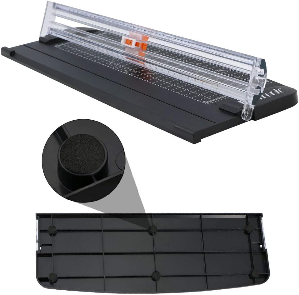 Thumbnail 5 de flintronic A4 Paper Cutter: 38cm Portable Guillotine for Crafting