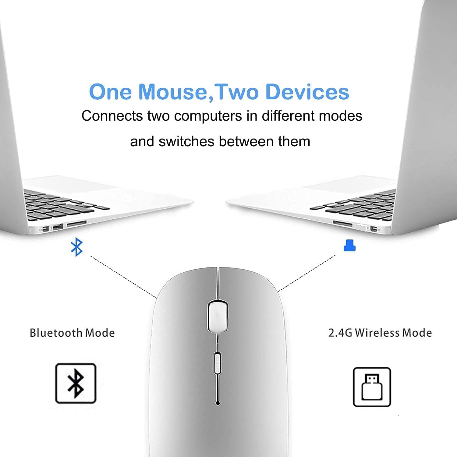 Thumbnail 2 de LEAPEST Wireless Bluetooth Mouse 1600 DPI