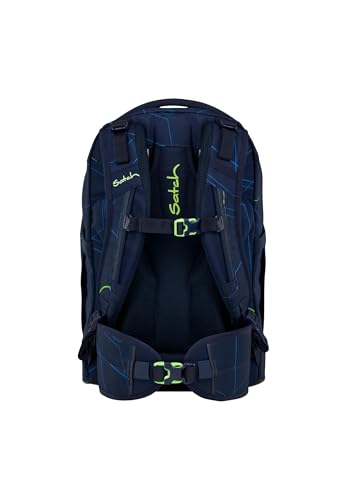 Detalle de Satch Schulrucksack Pack Blue Tech – Dunkelblau, 30 L