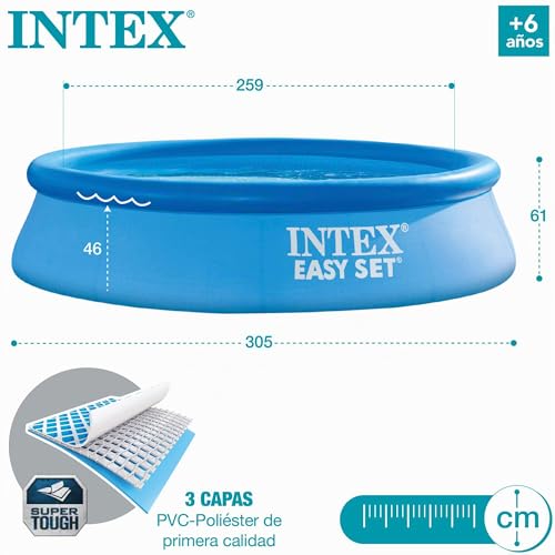 Thumbnail 2 de Intex 55239 – Piscina hinchable redonda Ø305 x 61 cm con depuradora tipo H