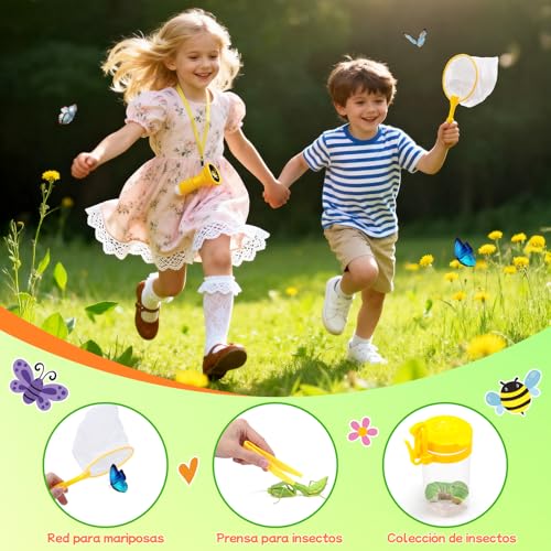 Thumbnail 4 de Microscopio Digital GeschenPark para Niños 1000X con pantalla IPS 2.0” y 8 LED, recargable