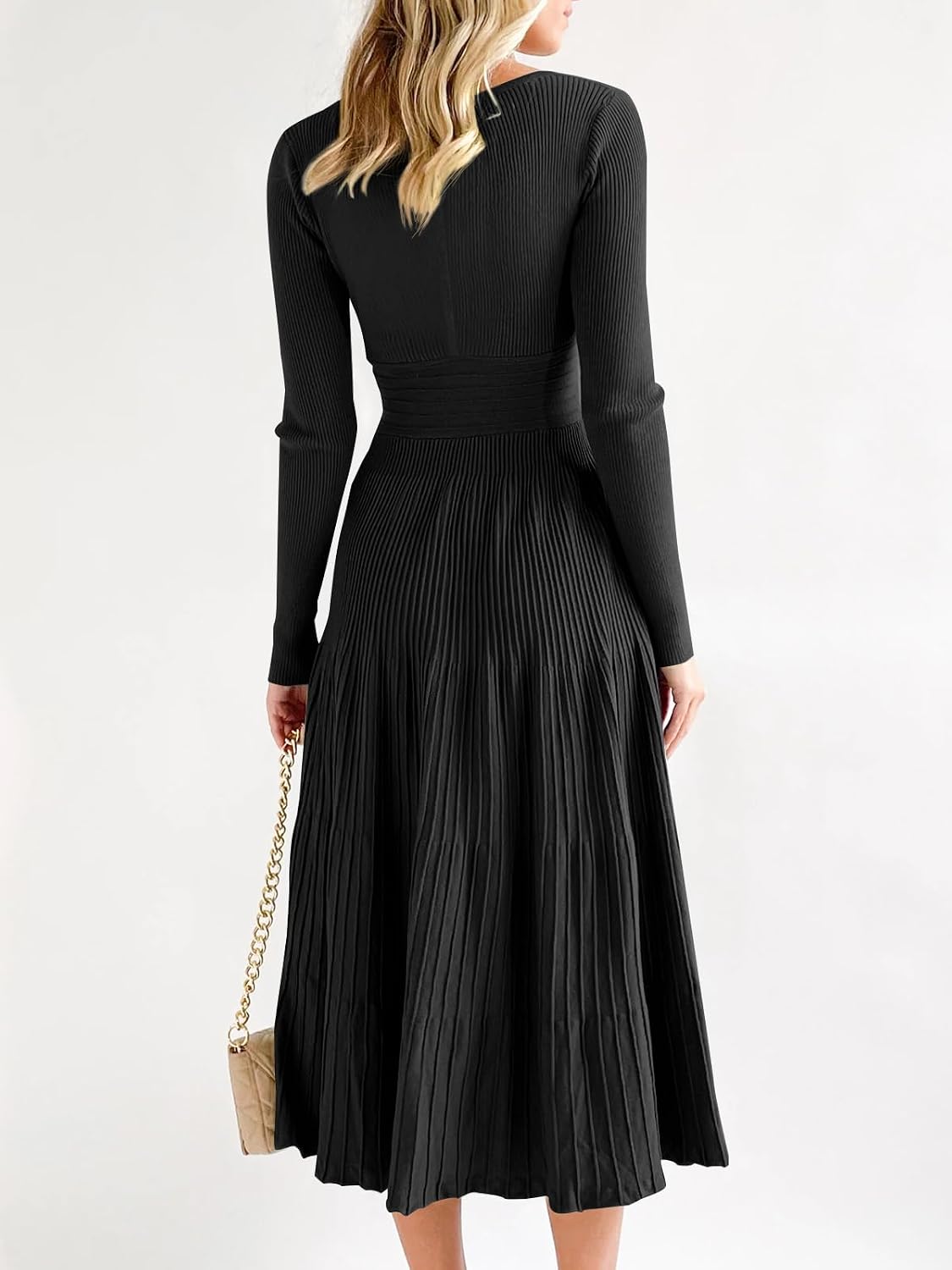 Thumbnail 4 de Saodimallsu Midi Sweater Dress