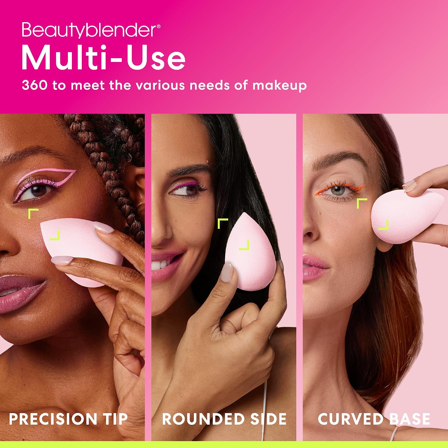 Detalle de Beauty Blender - Spugna trucco per fondot Nitro liquidi, polveri e creme – vegan, cruelty free, Made in USA