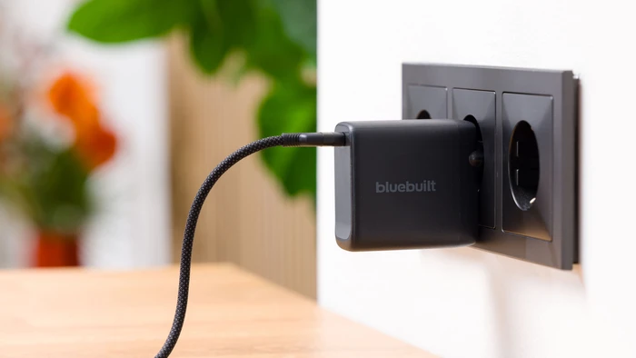 Thumbnail 13 de BlueBuilt 100 W GaN USB-C-Ladegerät Schwarz + USB-C-Kabel 240 W 2 m Nylon Schwarz Doppelpack