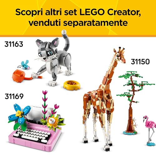 Thumbnail 7 de LEGO Creator 3in1 Gatto Gioioso (31163) – 3 modelli in 1: gatto, cane o piccione