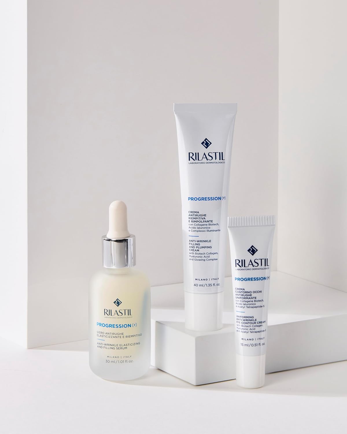 Thumbnail 2 de Rilastil Progression(+) Crema Ricca Antirughe Riempitiva e Rimpolpante – 40 ml