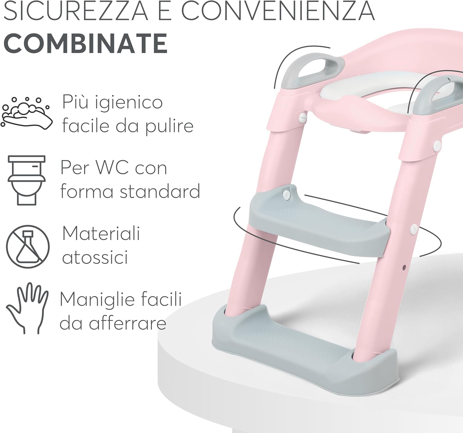 Detalle de KikkaBoo Riduttore WC LEA 18 mesi đźš˝